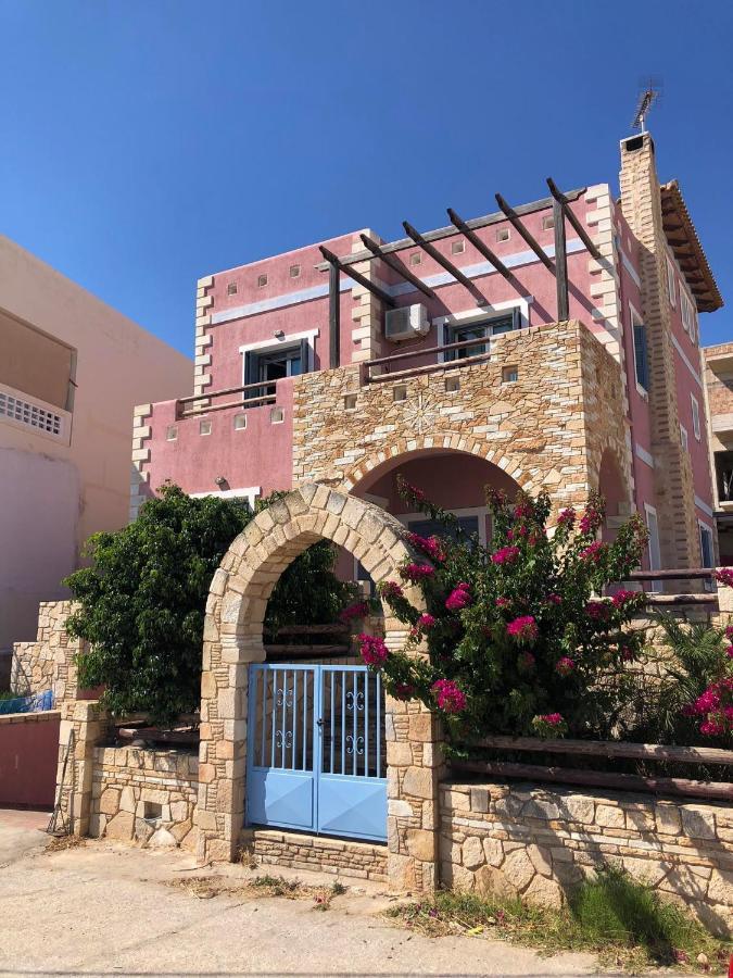 Pink House Apartman Paleohóra Kültér fotó